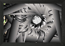 Mobius gerahmtes Wandbild