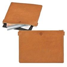 Banktasche A4 Leder mit