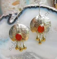 RX Ohrring Karneol roter Stein