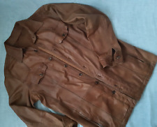 Exclusive          Lederjacke rehbraun Gr. 50 Kapraun