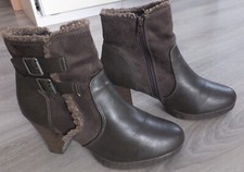 Anna Field Stiefelette braun - hoher Absatz - gefüttert - Gr. 41