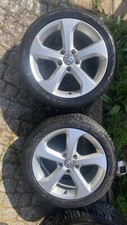 1 Paar Original VW Golf 7 GTI Alufelgen Brooklyn 17 Zoll Top Zustand 