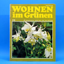DDR Wohnen im Grünen 2 1986 Verlag für die Frau Rostock Großbeeren Windlichter X