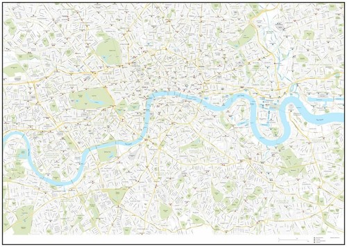 Detaillierte karte von london - karte,