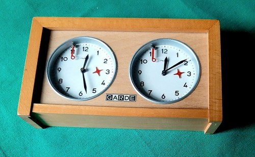 Analoge schachuhr garde - schachuhr,
