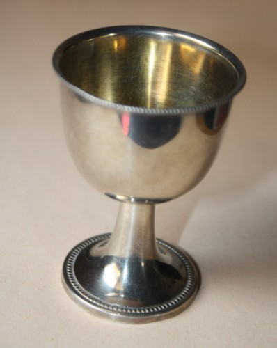 Eierbecher metall silber 2 - silber,,