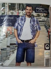 Port Louis Herren Jeans Shorts