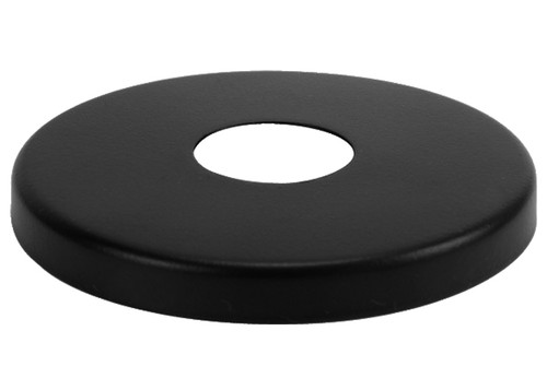 Flache rosette schwarz - flache,