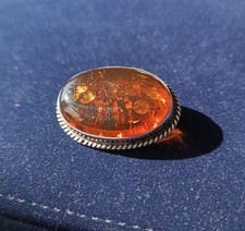 Vintage Silber Brosche