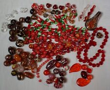 Glasperlen Mix, Lampwork, böhmische bunt 4 - 52 mm aus Hobbyauflösung 297 Perlen