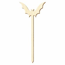 Holz Blumenstecker Fledermaus