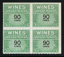RE-144, 90 cent Wine Block of