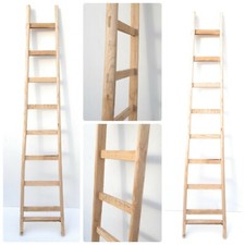 Leiter Leiter Massivholz mit Buchensprossen, Dach Wohnmobil Boot Garage  