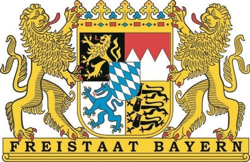 Aufkleber freistaat bayern - freistaat,