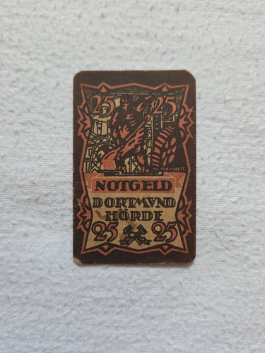 Notgeld 1920 stadt dortmund - notgeld,