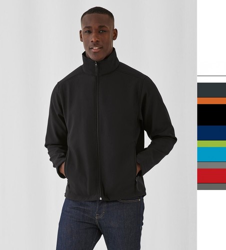 Herren softshelljacke - b&c,