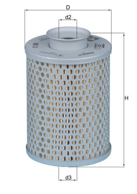 Mahle hydraulikfilter - mahle, hx
