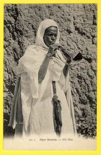 Cpa afrika 1900 negro - um,