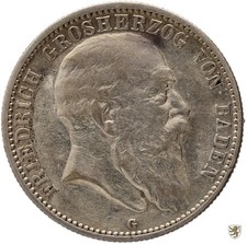 Baden mark 1904 - 2, friedrich