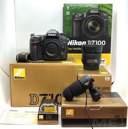 Nikon d7100 kit s dx - nikon, af-s