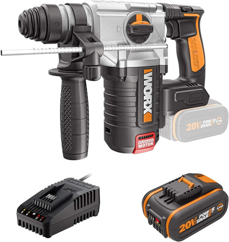 Worx wx380 akku - worx, akku-bohrhammer