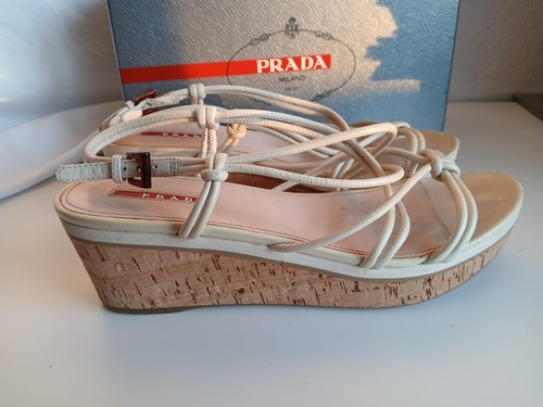 Prada leder high - leder,