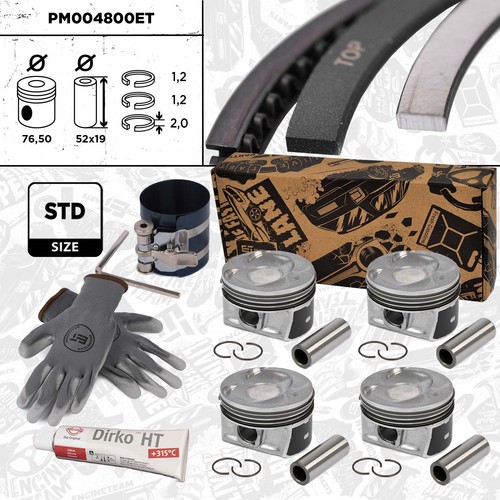 Kolben reparatursatz std - reparatursatz, Ø