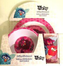 Furby Frühstücksset 3 teilig (Teller, Schüssel und Becher)