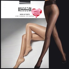 Wolford Neon 40 Tights • XS • nearly black ... immer bequem und schick gekleidet