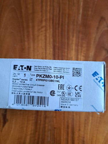 Eaton pkzm0 - eaton, pkzm0-10