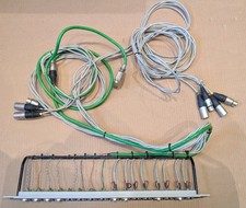 16 Wege XLR Patchbay mit 2/2,5m Tails zu XLR SUB