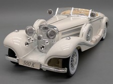 Modellautos 1:18 Maisto Mercedes Benz 500 K Specialroadster 1936 Weiß