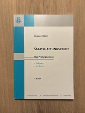 Hemmer/Wüst Staatshaftungsrecht Skript 5. Auflage gebraucht