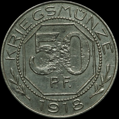 Notgeld pfennig 1918 - 50,