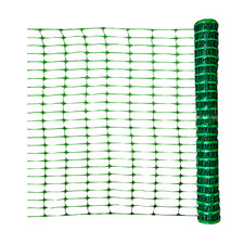 Absperrzaun Bauzaun Schutzzaun Warnnetz mobil Kunststoff grün 50m Länge 1m Höhe