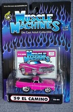 MUSCLE MACHINES : CHEVROLET EL CAMINO 1959 / 1:64 Modellauto / OVP ! NEU !