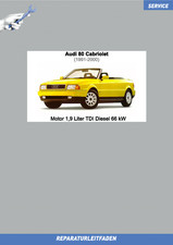Audi 80 Cabrio (1991-2000) Reparaturanleitung Motor 1,9 Liter TDI 90 PS