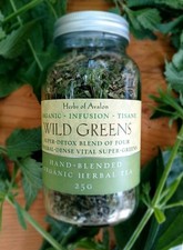 Wild Greens Super Detox Vitali-Teemischung - Brennnessel, Hackbeil, Löwenzahn, Wegerich