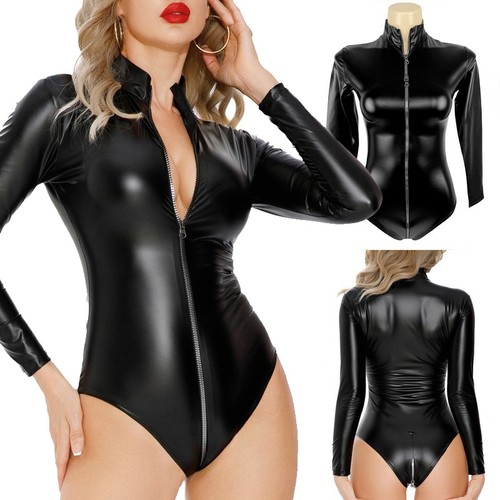 Damen sexy wetlook - damen,