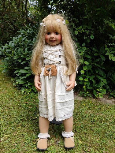 Künstlerpuppe chrissi von - künstlerpuppe,