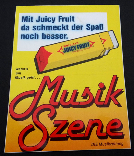 Werbe aufkleber musik szene - werbe-aufkleber,