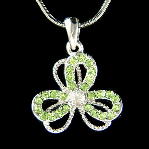 Kleeblatt mit swarovski - 3,