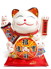 Winkekatze Maneki Neko - Feng