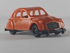 Micro Bruder Toys Citroen 2 CV orange Made in W.-Germany 1:87