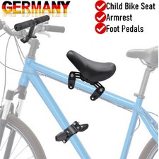 Fahrrad Kindersitz vorne Kinderfahrradsitz Fahrradsitz Rahmensitz mit. Griff Set