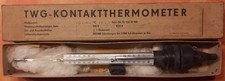 TWG Kontaktthermometer 0-100°C mit Verstellmagnet und Stecker