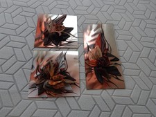 Bilder Handarbeit, Wandschmuck, Spiegel, Lederkunst, Wohnung