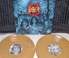 SLAYER (USA) - "No Saints In The Pit" orange marbled Vinyl DoLP sodom kreator oz