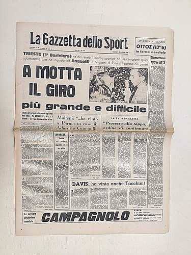 Gazzetta dello sport - gazzetta, juni