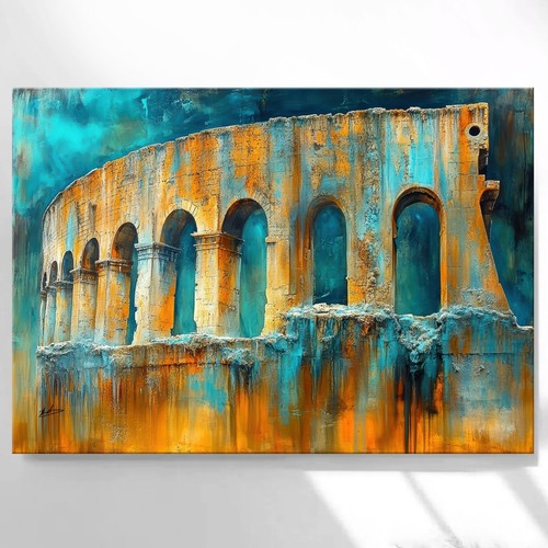 Kolosseum italien leinwand - kolosseum,